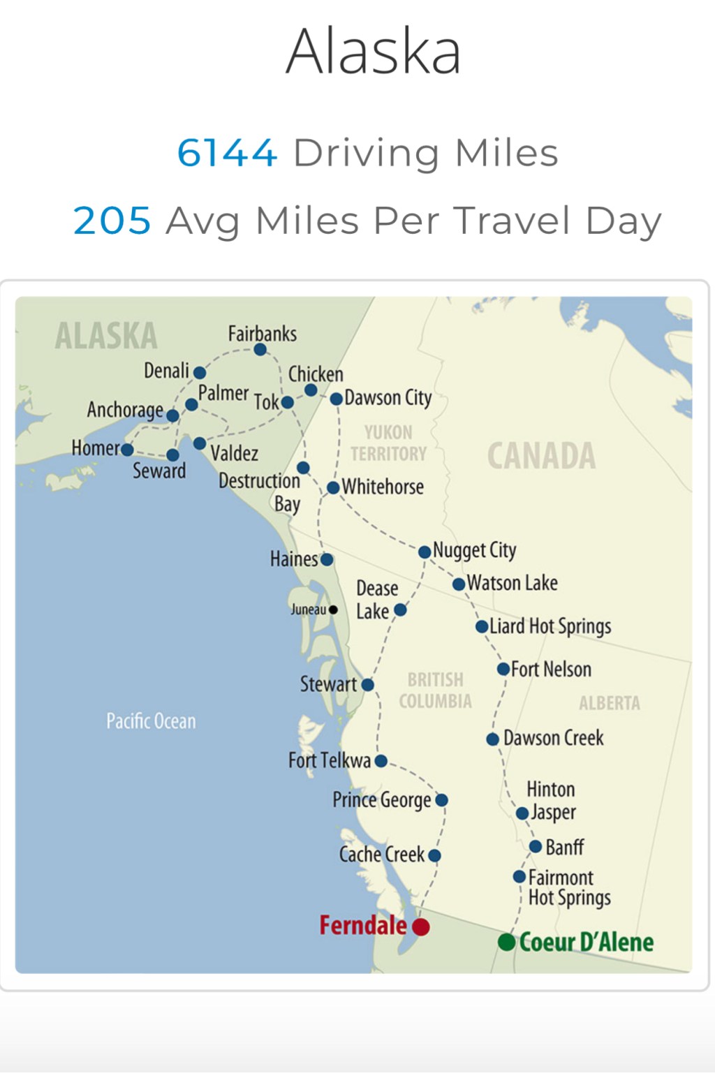 Our 60 Day Tour of Alaska&nbsp;Begins